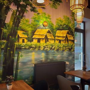 Decor at Gaia Garden in Gottingen