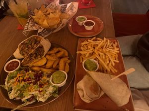 Our vegan meal  at Tijuana in Kleve