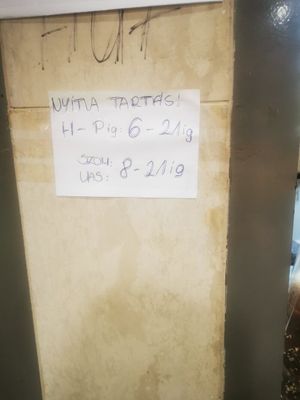  at Fitzkey Chimney Cake - Göncz Árpád Metro Station in Budapest