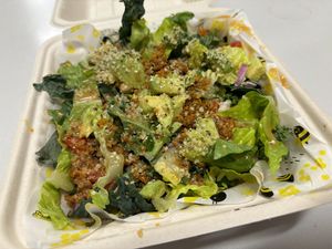 Chipotle salad (vegan)   at Rawfully Delicious in Fort Myers