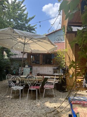 Garden  at Acuarela in Bucharest