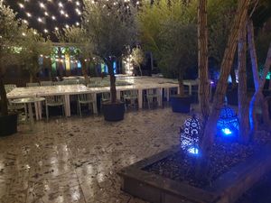 Interior at Le Marrakech in Hamburg