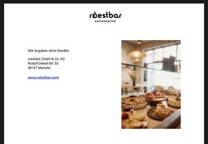 Adresse  at roestbar am Ring in Muenster