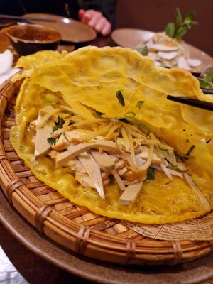 Bahn Xeo inside 10/10 at Goc Da - Authentic Vietnamese Cuisine in Wiesbaden