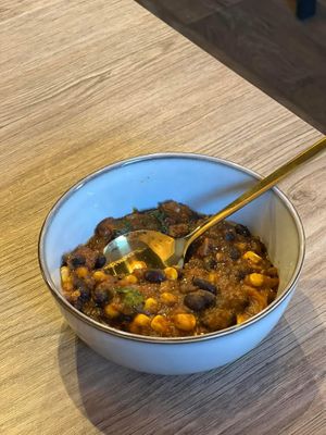 Mixed Bean - Hot Bit on the Side  at SoulFuel Café in Gravesend