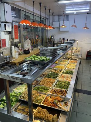 Buffet  at Zhongxing Vegetarian Buffet - 中興素食自助 in Taichung