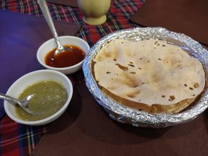 Papadam at Tandoori Nights in Koh Samui