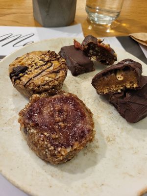 New vegan arrivals - all TOO yummy at Passion For Life in Chalkis