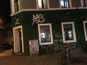 outside at Flax in Dresden