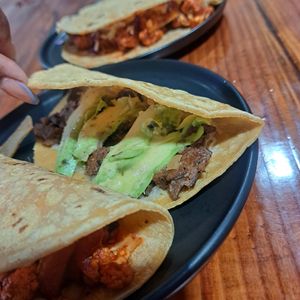 Taco de carne asada vegano100% at Ùumbal by Health Buddy in Chula Vista