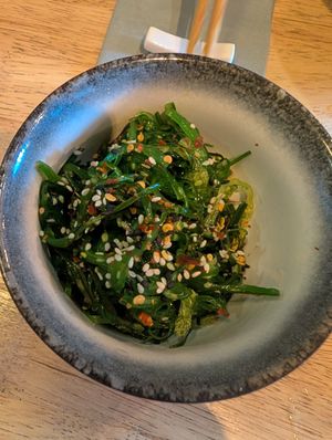 Seaweed salad at OKA Tapasu  in Carlisle
