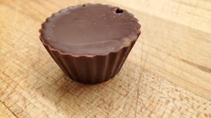 dark pb cup at Gräem Nuts and Chocolate in Concord