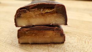 orange peel marzipan at Gräem Nuts and Chocolate in Concord