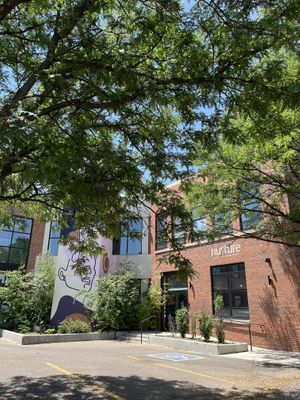 Entrance   at n e s t cafe + bar in Denver