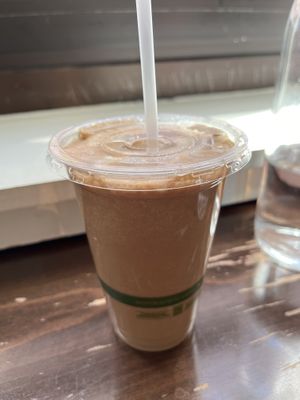 Chaga smoothie   at n e s t cafe + bar in Denver