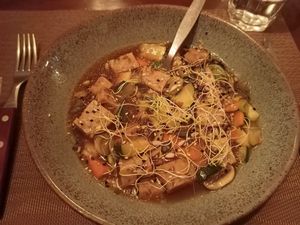 Seitan at Cantinho in Faro