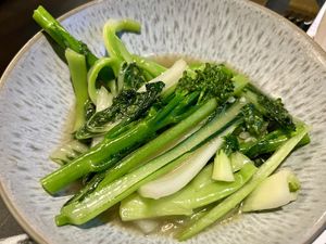 Wok greens   at Hou Hou Mei in Inverness