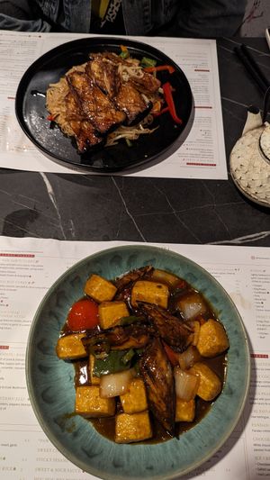 Sichuan douban at Hou Hou Mei in Inverness