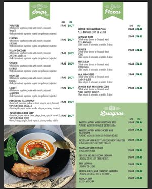 Menu  at Clover Coffee + MarketPlace in Oranjestad