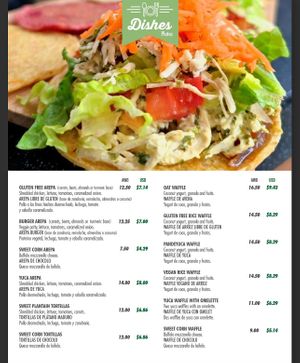 Menu  at Clover Coffee + MarketPlace in Oranjestad