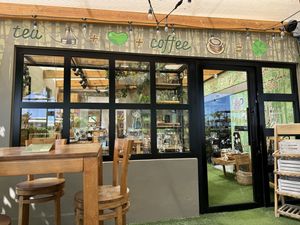 Patio   at Clover Coffee + MarketPlace in Oranjestad