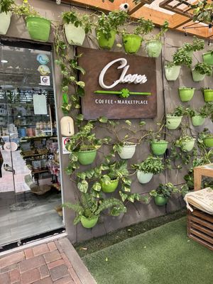 Entrance   at Clover Coffee + MarketPlace in Oranjestad