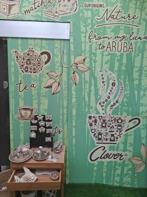  at Clover Coffee + MarketPlace in Oranjestad