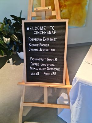  at GingerSnap Patisserie in West Melbourne
