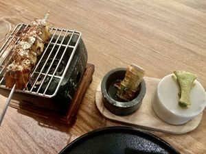 First main dish  at Infini in Noord