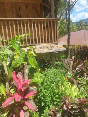 The hut on the roadside (not the current location, but will be in the future I think) at Karyam Chandrika in Munduk