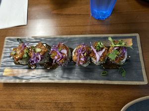 Tofu puff roll  at Vegan Fresh 2U in Rancho Cordova