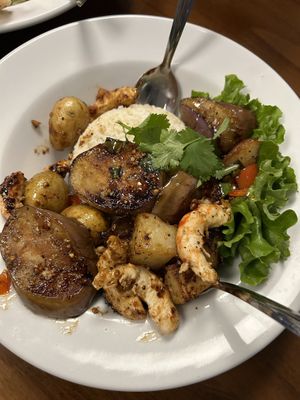 Lemongrass rice aroma   at Vegan Fresh 2U in Rancho Cordova