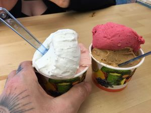 vegan ice cream at Gea in Cologne