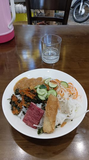 Bun thit nuong - recommended! at Lam Tri Vegan in Da Nang