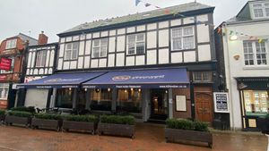 Storefront at K2H Creative Indian Kitchen in Sandbach