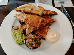 Quesadilla at Bread and Chocolate Vegan Bistro in George Town