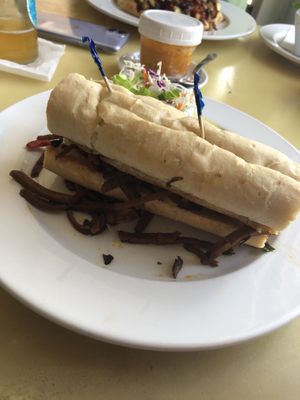 Philly at Bread and Chocolate Vegan Bistro in George Town