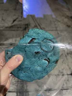 Cookie with chocolate chips  at The Veggie Point in Madrid