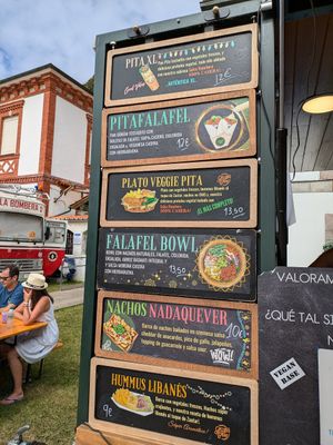 Opciones en el Fartukarte 2024 at The Veggie Point in Madrid