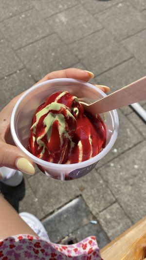 Matcha ice cream  at Bakkerij FUNK in Antwerpen