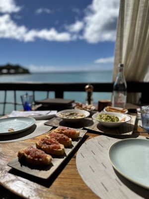 Pan con tomate (personal favourite)   at Sheer Rocks in St Johns