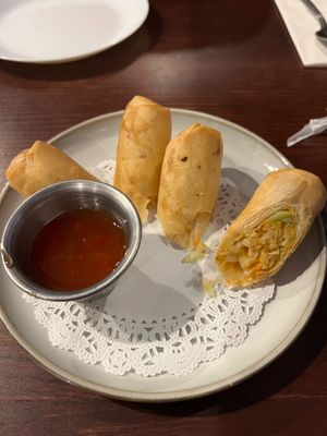 Spring Roll Appetizer at Ayuttaya Thai Cuisine in Ocala