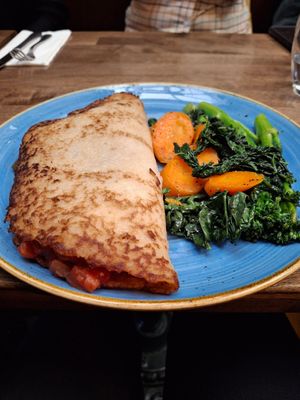 Veg boxty at Holohan's Pantry in Belfast