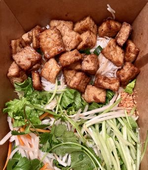 Tofu bowl #Veganuary at Hello Vietnam Pho & Roll - N Hayden Rd in Scottsdale