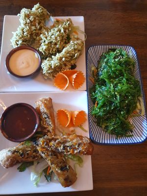 Köstliche Vorspeisen! at Vegan Dimo in Berlin