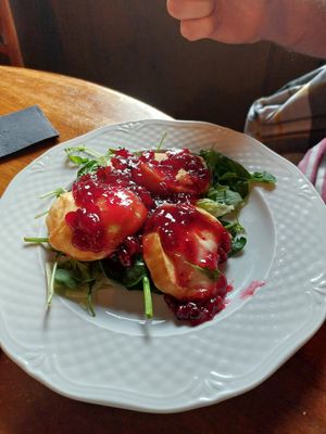 Veggie mountain cheese at Once Upon A Time - Chajim Kohan in Krakow