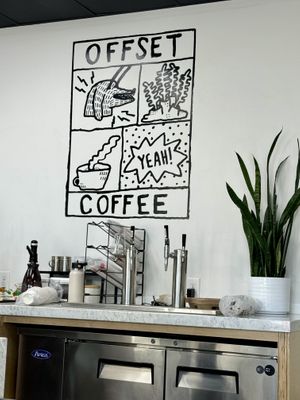 Wall Art  at Offset Coffee in El Segundo