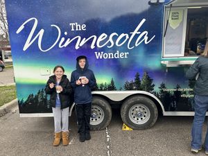 Happy customers   at The Winnesota Wonder in Oak Park Heights