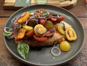 Bruschetta   at Pomona Distillery  in Pomona