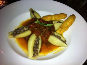 Amazing pasta dish! at Graze in Vancouver